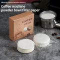 51mm53mm58mm Coffee Handle Disposable Filter Paper Coffee Powder Bowl Filter Paper Round Secondary Water Separation Filter Paper. 