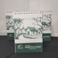 Select Artistic Spiral Sketch Pad - Pack Of 3 Pcs - Sketch Pad for Artists and Crafters. 