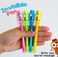 Invisible ink pen, Cheating pen With light Magic Marker Kids Pens for secret Massage, Cheating Light Pen for kids. 