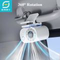 Eary 1800mAh Car Visor Clip On Fan 100 Speed 360°Rotate LED Digital Display USB Rechargeable Summer Cooler Car Fan Mini Car Fans. 