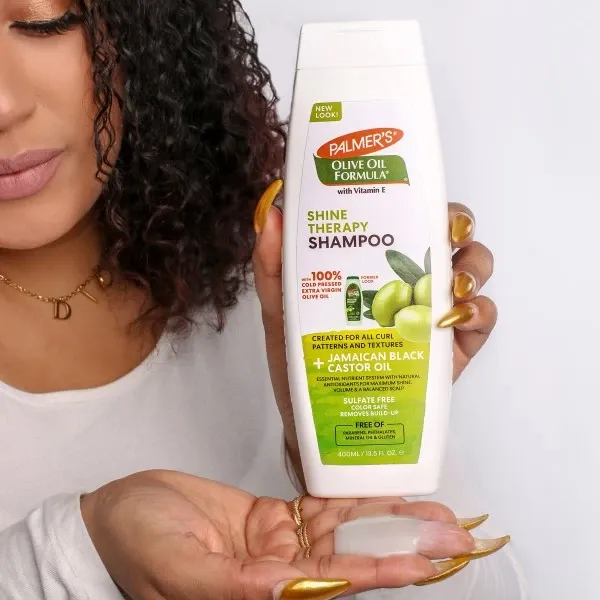 Palmer's%20Olive%20Oil%20Formula%20Shine%20therapy%20Shampoo%20400ml%20Sulphate%20free%20-%20Image%207