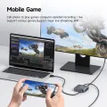 Hagibis 4K HDMI-Compatible Video Capture Card Loop Out for Game Recording Live Streaming 1080P Grabber MS2131 for PS4/5 Switch.