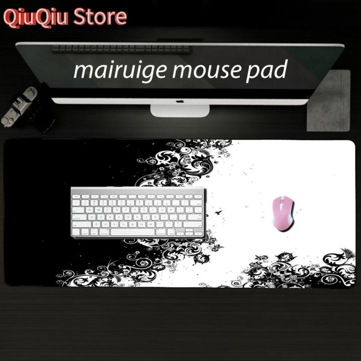 Black%20White%20Cobweb%20Mouse%20Pad%20Large%20Computer%20Office%20Game%20Table%20Mat%20XXL%20%20Anti-slip%20Gaming%20Keyboard%20Mousepad%20Long%20Desk%20Pads%20-%20Image%202