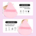 MAANGE 20PCS Makeup Brush Cushion Puff Set Pink Kabuki Foundation Powder Concealer Eyeshadow Eyebrow Brushes Mini Triangle Puff. 
