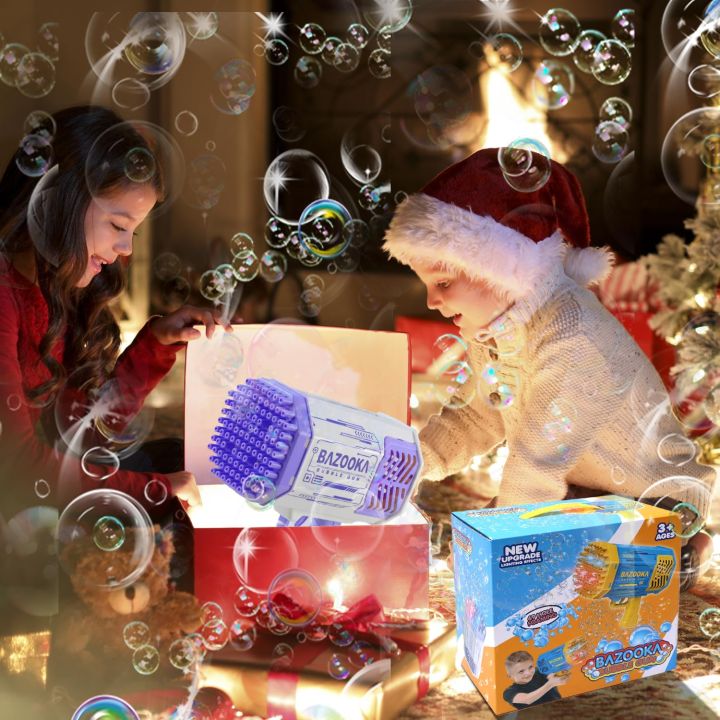 Petrella%20Bubble%20Gun%20Bazooka%20Bubble%20Machine%20Gun%20Bubbles%20for%20Kids%20TIK%20Tok%20Gifts%203%204%205%206%207%208%209%2010%2011%2012%20Years%20Old%20Bubble%20Blaster%20Blower%2036%20holes%20-%20Image%203