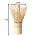 Kitchen Accessories 100 Matcha Green Tea Powder Whisk Teaware Japanese Ceremony Bamboo Chasen Tea Tool Tea Brush.