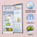SAMSUNG RR20C2412S8 192 Litres Inverter Single Door Refrigerator Elegant Inox Silver. 
