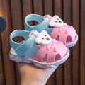 Fufu shop toddler shoes soft bottom non-slip baby sandals breathable shoes boys shoes girls shoes teddy bear. 