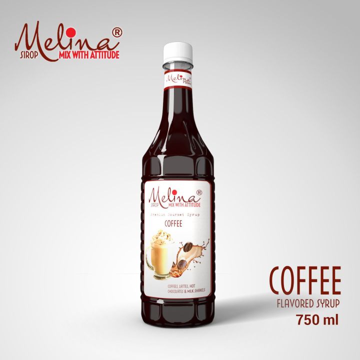 Melina - Coffee Flavoured/Flavored Syrup- 750ml
