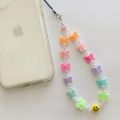 Cute butterflies beaded phone charm phone hanging phone keychain. 