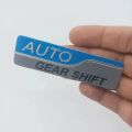 AUTO GEAR SHIFT Logo Sticker for Suzuki Auto car. 