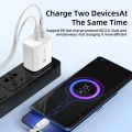 20W USB Fast Charger PD Type C Quick Charge Phone Charger EU/US Plug Adapter For iPhone USB C Wall Charger.