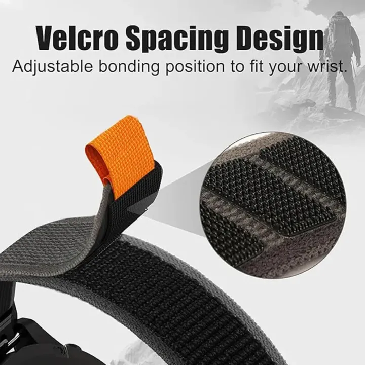 20mm%2022mm%20Nylon%20loop%20Strap%20For%20Garmin%20Venu%203%202/Vivoactive%204%205%206%20Watch%20Band%20Forerunner%20570%20265%20255%20165%20645%20Music%20Braided%20Bracelet%20-%20Image%204
