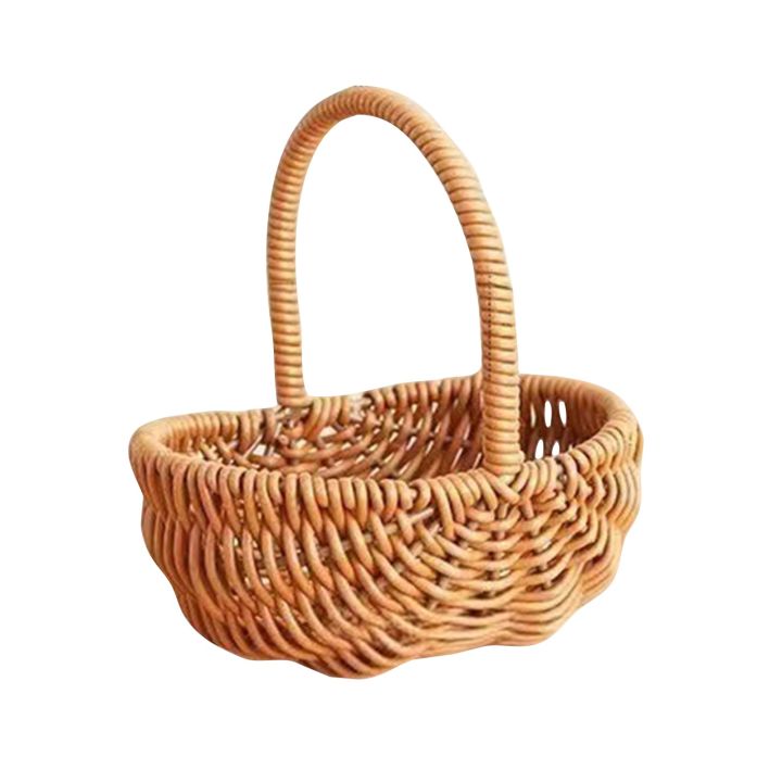Handmade%20Willow%20Rattan%20Woven%20Basket%20Wicker%20Multiuse%20Home%20Storage%20Container%20With%20Handle%20Flower%20Basket%20Picnic%20Container%20-%20Image%202