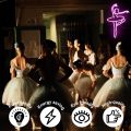 Pink Ballerina Neon Sign LED Wall Art for Bedroom Living Room Dance Studio Decor Romantic Elegant Girl  Artistic Lighting. 