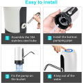 USB Wireless Smart Electric Water Pump Dispenser Bottle Portable Beverage Suction Automatic Suction Pump for Home Travel. 