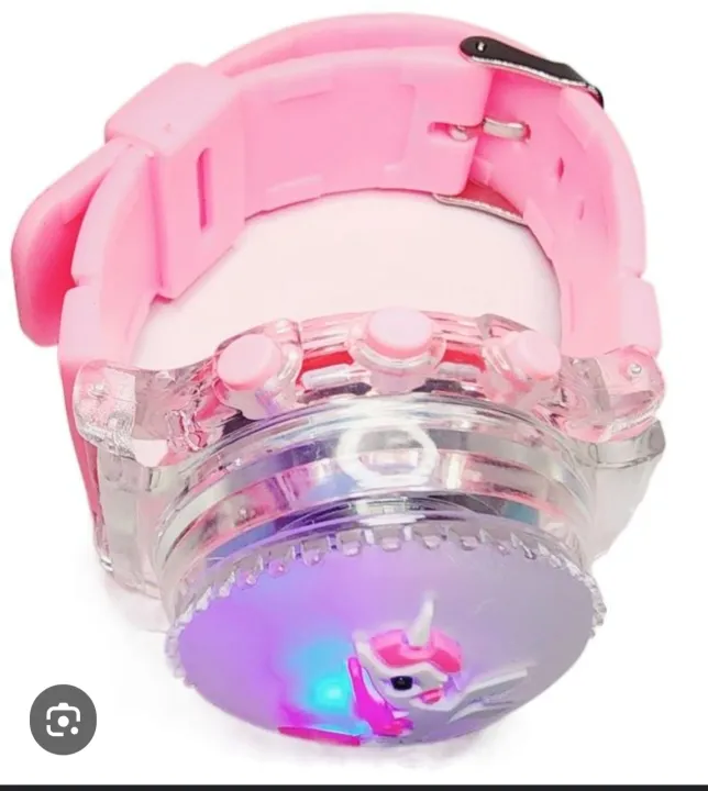 KIds%20Girls%20Watch%20Spinner%20Lighting%20Musical%20unicorn%20cool%20fun%20watch%20-%20Image%202