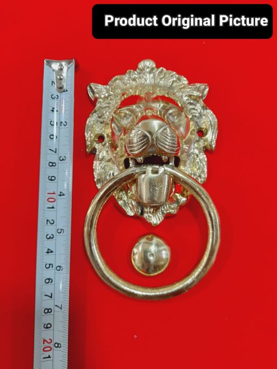 Door%20Ring%20/%20Lion%20Face%20/%20Antique%20Ring%20/%20Brass%20-%20Image%203