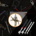 Telescopic magnet picking tool for hard to reach areas. 