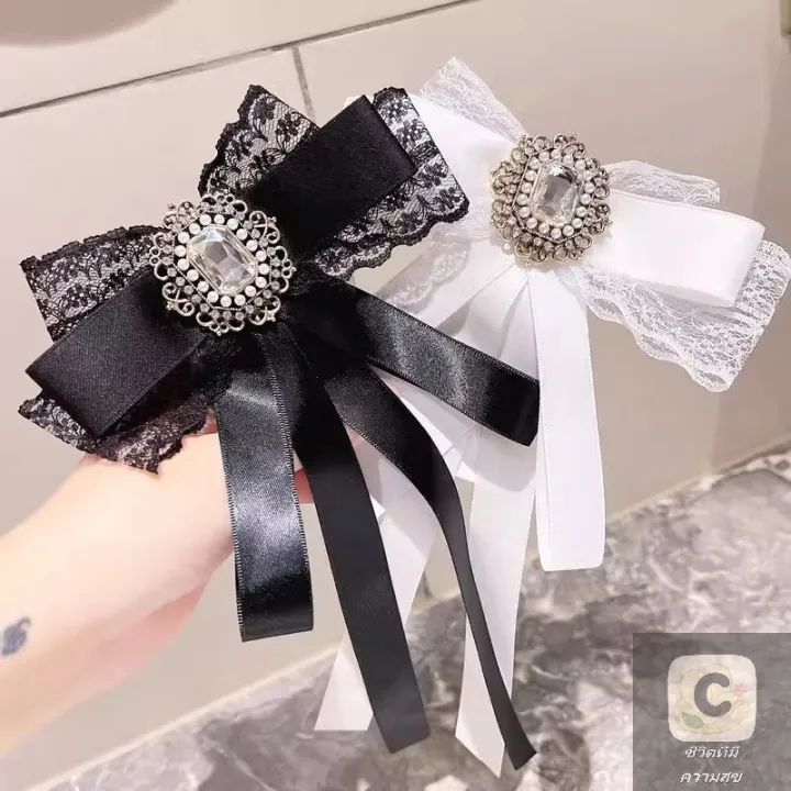 HUA%20Shiny%20Rhinestone%20Crystal%20Bow%20Tie%20Brooch%20for%20Cloth%20Art%20Collar%20Pin%20for%20Shirt%20Blouse%20Elegant%20Party%20Wedding%20Necktie%20Jewelry%20Gift%20-%20Image%202