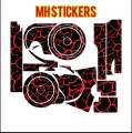 Engine kit fancy pvc Stickers For all 70cc Bikes Engine Sticker Kit 70, Engine Sticker Kit 125, Fancy Engine Sticker Kit 70, Silver Engine Sticker Kit, Engine Sticker Kit 70 Silver,. 