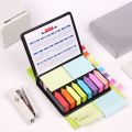 Creative Business Paper Brick Notepad Sticky Note Paper PU Note Box Office Stationery Set Note Strip. 