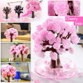 Paper Tree Flowering DIY Cherrytree Paper Sakura Crystal Trees Magically Paper Magic Growing Tree Japan Desktop Cherry Blossom. 