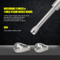 Coffee Maker Steam Nozzle Steam Wand Nozzle Stainless Steel Multiple Holes Tip Milk Foam Spout Compatible With Delonghi EC685.