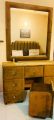 Bedset with beautiful dressing and sides tables. 