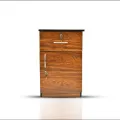 Melamine Bedside Cupboard. 