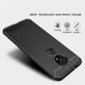 Mobile phone accessoires for Nokia 7.2 & 6.2 Brushed Texture Carbon Fiber TPU Protective Case. 
