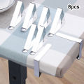 8 Pcs Stainless-Steel Table Cloth Clip Wedding Picnic Table Cover Clip Holder Round Tablecloth Stable Clips For Home Fixed Clip. 