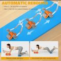 Abdominal Roller Ab Wheel Roller Automatic Rebound Ab Roller Wheel Abdominal Exercises Abdominal Exercise Equipment with Knee Pad Elbow Support Phone Holder for Home Gym Strength Workouts.