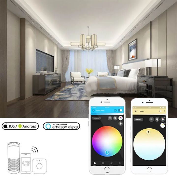 Zigbee%20USB%205V%20RGB%20LED%20Strip%20Light%20Tuya%20Smart%20Life%20APP%20Control%20%205050%20Lamp%20Work%20With%20%20Alexa%20%20Home%20TV%20Back%20Lighting%202m%203m%205m%20lightify%20-%20Image%205