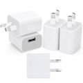 1/5pcs Universal Travel Australia New Zealand AU Plug USB Wall Charger Power Phone Charging Head Australian Standard for iPhone.