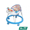 RFL Best Buy Smile Baby Walker Melody - Cyan Blue & White. 
