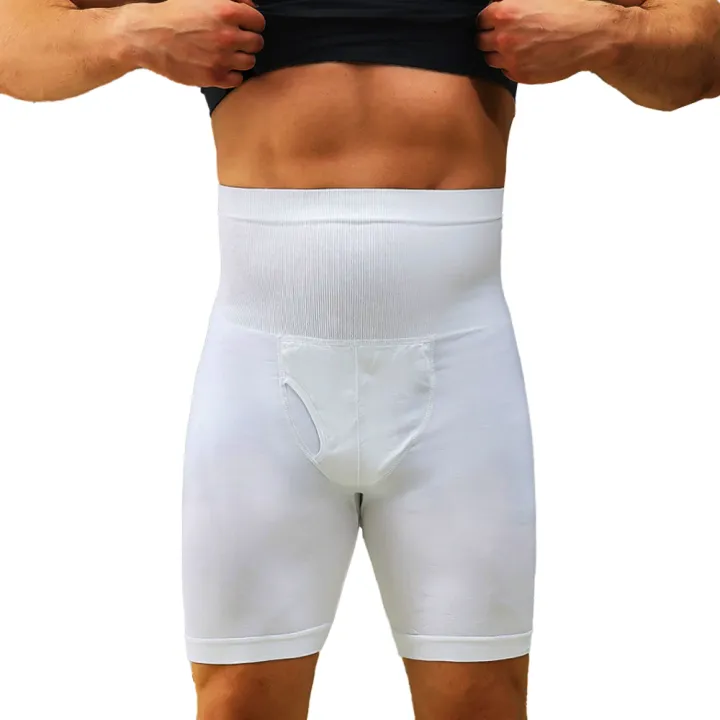 Men%20Tummy%20Control%20Shorts%20Body%20Shaper%20Compression%20High%20Waist%20Trainer%20Belly%20Trimmer%20Panties%20Slimming%20Shapewear%20Boxer%20Underwear%20-%20Image%207