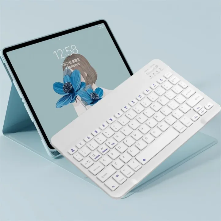 Universal Bluetooth-compatible Keyboard for Android IOS Ipad Slim Portable Wireless Bluetooth Keyboard For Tablet Phone
