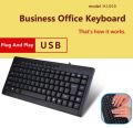 Banda K1000 Multimedia Ultra Thin Mini Wired Notebook Keyboard for PC Laptop Windows. 
