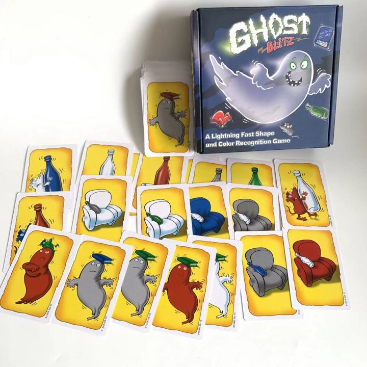 Ghost Card Machine Interactive party games and role-playing card games, fast-paced board ...