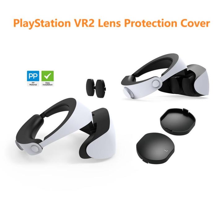 TP5-2522 Lens Protection Cover for PlayStation VR2 – ABS Lens Cap for Scratch & Dust Prevention
