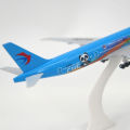 China Eastern China International Import Expo CIIE panda livery Boeing 777-300 20cm high quality display model with stand. 