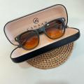 Canaan sunglasses vintage style s5443 sun protection eye protection universal sunglasses. 
