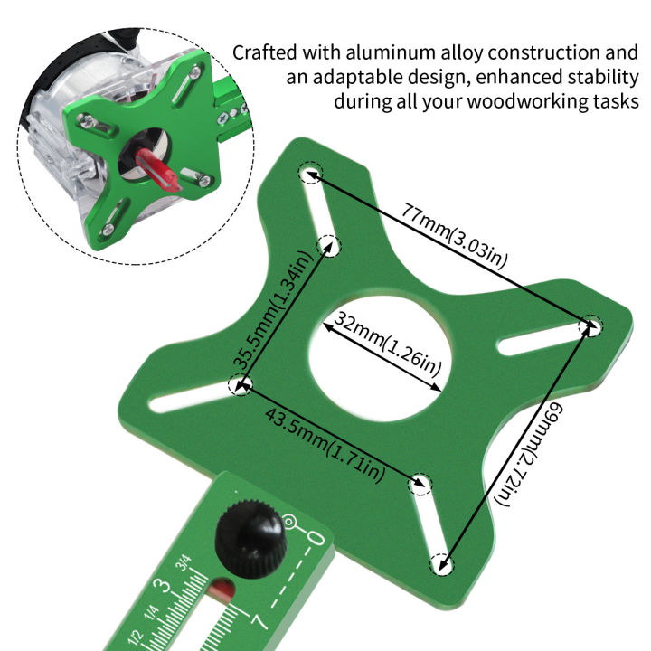 Extended/Standard%203-in-1%20Router%20Milling%20Groove%20Bracket,%20MM%20&%20IN%20Precise%20Cabinet%20Hardware%20Jig,%20Specialized%20Cutting%20&%20Milling%20Tool%20-%20Image%205