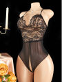 Erotic Lingerie Women  Underwear Porn Babydolls Dress Bodysuit Exotic Seductive Teddies Sleepwear Sheer Lace Bra Crotchless Sexy. 