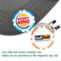 7 Pcs PGA Golf Ball Markers with Magnetic Hat Clip - Golf Poker ABS Markers for Golf Hat, Perfect for Father's Day. 