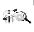 STAINLESS STEEL PRESSURE COOKER INDUCTION BASE. HIGH QUALITY INDIAN PRODUCT. 