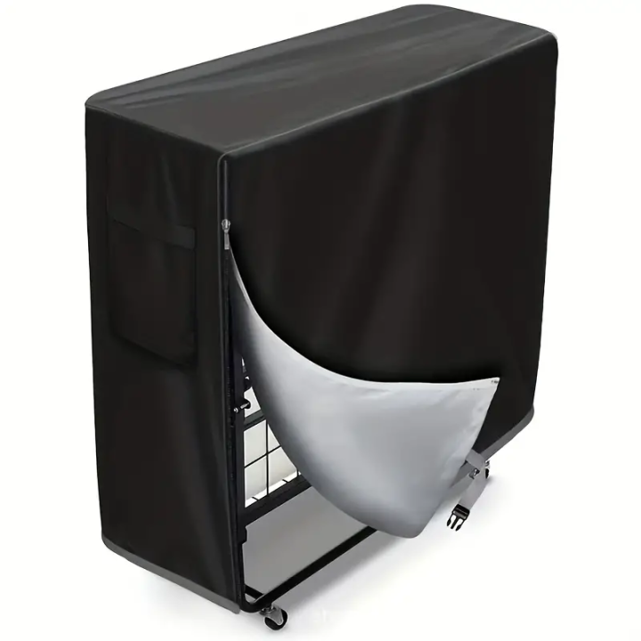 Waterproof%20Folding%20Bed%20Storage%20Cover%20With%20Zipper%20-%20Dustproof%20Rollaway%20Protector%20For%20Home,%20Office-%20Indoor/Outdoor%20Compatible%20-%20Image%204