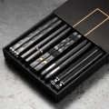 5Pairs High Quality Japanese Non-Slip Chopsticks Korean Home Hotel Restaurant Portable Healthy Food Stick For Sushi Chopsticks.
