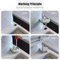 Toilet Seat Bolts & Screws Quick Release Top Hinge Fixings Expanding  Top Nut Screws Universal Toilet Seat Replacement Kit. 